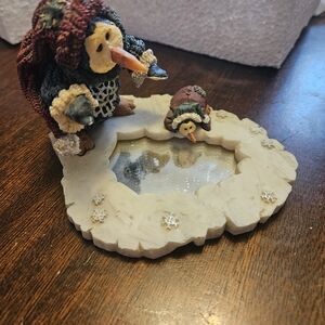 Boyds Bears Snowman and Penguin Holiday Decor